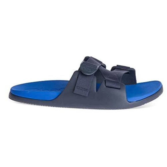 CHACO MEN'S CHILLOS SLIDE SANDAL, ACTIVE BLUE, 12 - Picture 5 of 6